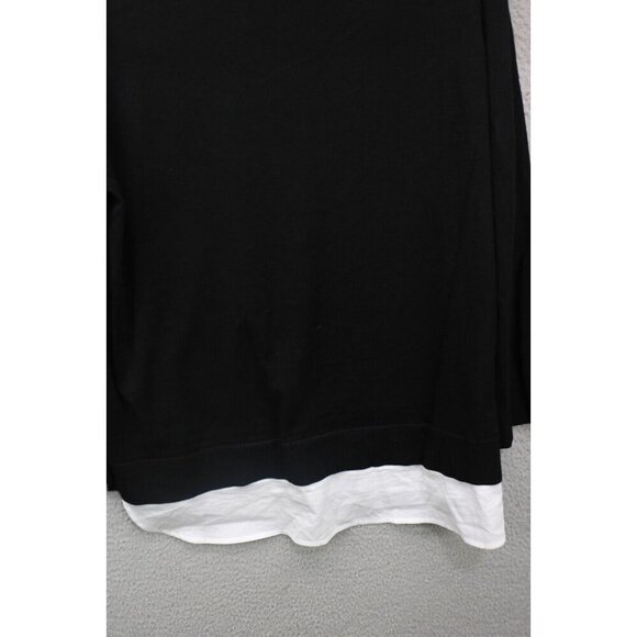 Calvin Klein Black Long Sleeve Sweater-Size XL-Studded - Picture 10 of 10